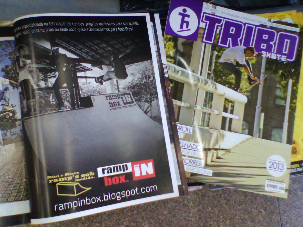 Campanha R.I.B. Jan. 2013 - Revista Tribo Skate - Edição 207